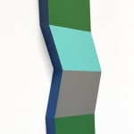 Ronald Davis, Cone, Block, and Sphere, 2021