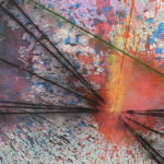 Ronald Davis, Cone, Block, and Sphere, 2021