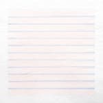 Agnes Martin grid drawing