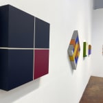 Ronald Davis, Cone, Block, and Sphere, 2021