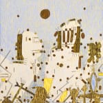 abstract oil painting by Lee Mullican