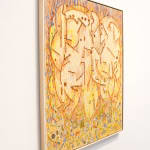 abstract oil painting by Lee Mullican
