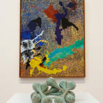 Ronald Davis, Cone, Block, and Sphere, 2021