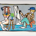 America Martin figure painting