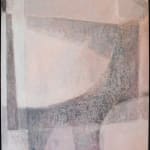 abstract oil painting by Michio Takayama