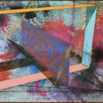 Ronald Davis, Cone, Block, and Sphere, 2021