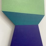 Ronald Davis, Cone, Block, and Sphere, 2021
