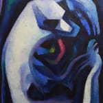 abstract oil painting by Emil Bisttram