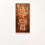 abstract oil painting by Lee Mullican