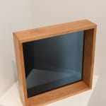 glass cube by Larry Bell