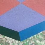 Ronald Davis, Cone, Block, and Sphere, 2021