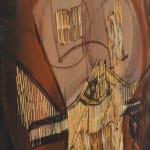 abstract oil painting by Lee Mullican