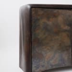 Valentin Loellmann, Walnut Two Door Cabinet, 2020