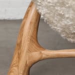 Saccomanno-Dayot, Yaka White Gold Lounge Chair, 2016