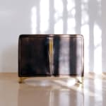 Valentin Loellmann, Brass and Oak Lounge Chair, 2019