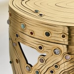 François Corbeau, Ronde-Bosse 3 Door Cabinet, 2021