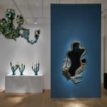 Béatrice Serre, Blue Sun Mirror, 2024