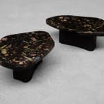 Marcin Rusak, Pair of Flora Sister Tables 91, 2024