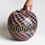 Victor Fotso Nyie, Vase Cubo, 2021