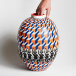Victor Fotso Nyie, Vase Cubo, 2021