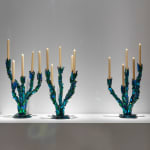 Béatrice Serre, Blue Sun Mirror, 2024