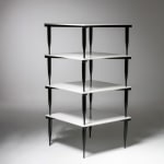 Vico Magistretti, Set of Four T8 Stackable Tables, 1950s