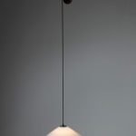 Goffredo Reggiani, Floor lamp with marble base, 1970
