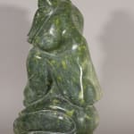 Osuitok Ipeelee, Kneeling Mother & Child / Mère et enfant à genoux, ca. 1975