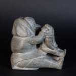 Elisapie Taqaq Saviakjuk, Woman Combing Child's Hair / Femme peignant les cheveux de son enfant, ca. 1955