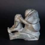 Elisapie Taqaq Saviakjuk, Woman Combing Child's Hair / Femme peignant les cheveux de son enfant, ca. 1955