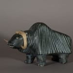 Nelson Takkiruq, Musk Ox / boeuf musqué, 1992