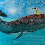 Cora Brittan, On a Flower-Backed Whale, 2018