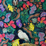 Cora Brittan, Dove in a Magic Garden, 2018