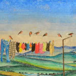 Cora Brittan, On the Washing Line, 2014