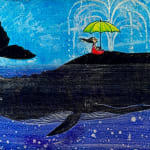 Cora Brittan, Yellow Umberella, 2019