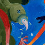 Michele Zaza, Cielo abitato (2 foto), 1985