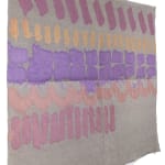 Giorgio Griffa, Viola e grigio, 1969