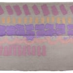 Giorgio Griffa, Viola e grigio, 1969