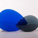 Brian Usher, Solid Tear Drop - Royal Blue