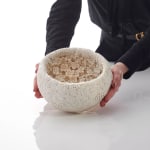 Hitomi Hosono, A Nobana and Leaves Bowl, 2023