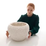 Kate Malone, A Large White Atomic Vase, 2024