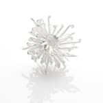 Junko Mori, Silver Organism, Young Fern, 2023