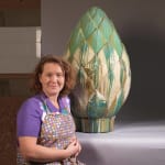 Kate Malone, A Garlic Bud Vase, 2001