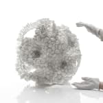 Kate Malone, A Large White Atomic Vase, 2024