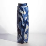 Felicity Aylieff, Blue and White Monumental Lidded Vase, 2022