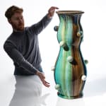 Kate Malone, A Large White Atomic Vase, 2024
