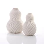 Andrew Wicks, Pair of Open Gourd Vases, 2023