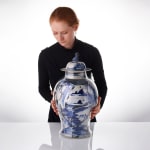 Kate Malone, A Large White Atomic Vase, 2024