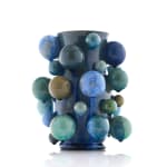 Kate Malone, A Blue Atomic Vase, 2024
