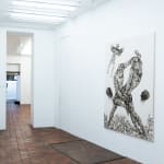 Royaume des Damnés at AFIKARIS Gallery in Paris. Géraldine Tobe's first solo exhibition in Paris